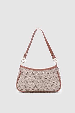 کیف دوشی قهوه ای زنانه چرم مصنوعی Shule Bags - کد 787747423