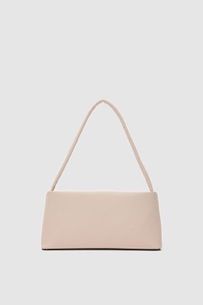 کیف دوشی بژ زنانه چرم مصنوعی Shule Bags - کد 844506898
