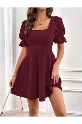 لباس زرشکی زنانه بافت LİVE SPORT - کد 928559357