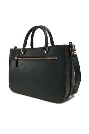 کیف دوشی مشکی زنانه چرم مصنوعی Guess - کد 927345578