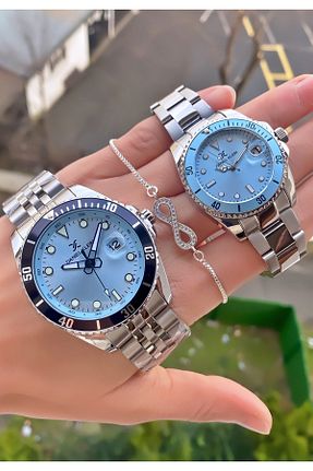 ست ساعت مچی زنانه استل (فولاد) Daniel Klein - کد 892840782