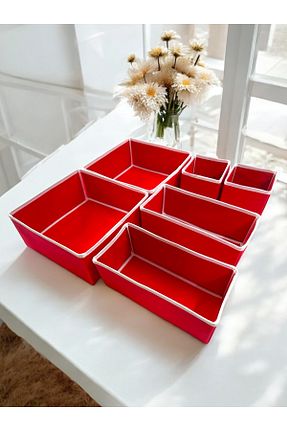 نظم دهنده کمد قرمز پارچه Balkan Room - کد 928610437
