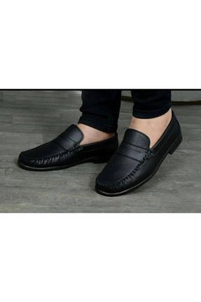 کفش لوفر مشکی مردانه چرم مصنوعی Modellafootwear - کد 928929215