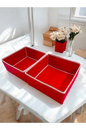 نظم دهنده کمد قرمز پارچه Balkan Room - کد 928610572