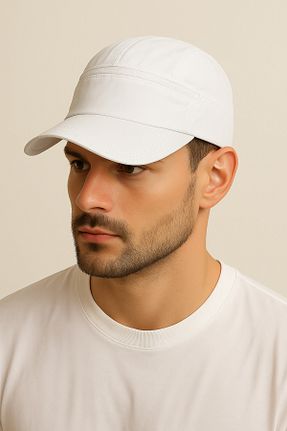 کلاه سفید مردانه پلی استر CosmoOutlet - کد 928623319