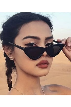 عینک آفتابی مشکی زنانه 54 BirYıldızOl - کد 905342230