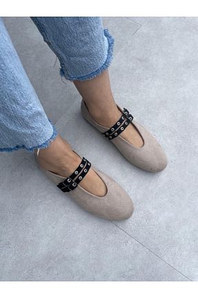 بابت بژ زنانه چرم مصنوعی Elvinin Tarzı - کد 928934933