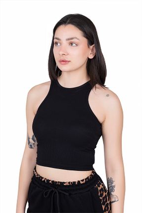 بادی مشکی زنانه یقه دوچرخه Looksense - کد 928631830