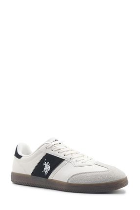 کفش اسنیکر سفید زنانه بند دار U.S. Polo Assn. - کد 894017694