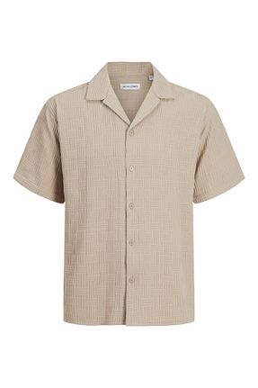 پیراهن طوسی مردانه رگولار Jack & Jones - کد 899672253