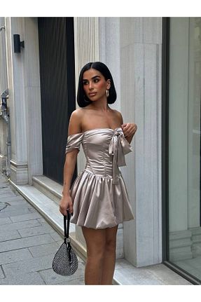 لباس متالیک زنانه ساتن Friday Mood - کد 928654563