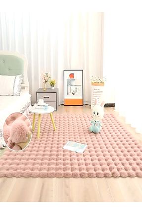 کناره صورتی پلی استر Paco Home - کد 928656680
