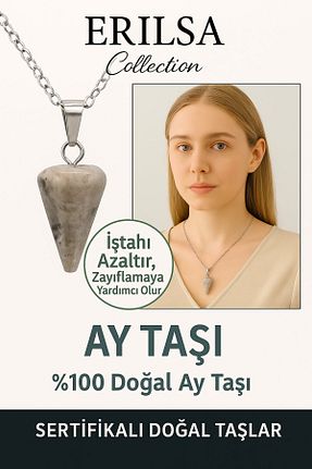 گردنبند جواهر رنگی زنانه سنگ Erilsa - کد 928676427