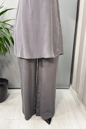 شلوار حجاب طوسی بافتنی MISS DALIDA - کد 928687213