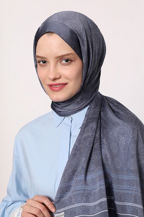 شال سرمه ای زنانه LuvenSara - کد 928689901