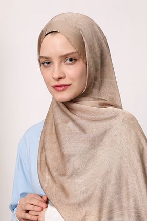 شال بژ زنانه LuvenSara - کد 928690351