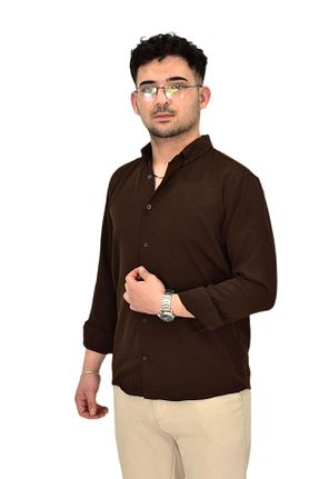 پیراهن طوسی مردانه رگولار Dynamo - کد 928706542