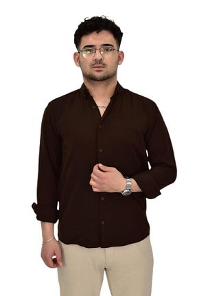پیراهن طوسی مردانه رگولار Dynamo - کد 928706542
