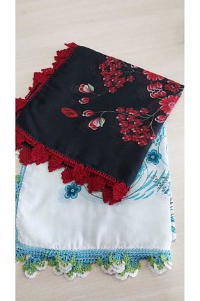 روسری رنگی پلی استر Papatyam - کد 928705400