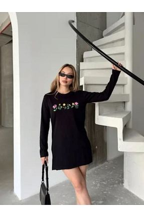 بلوز حجاب مشکی زنانه رگولار Aşkın fashion - کد 928707894