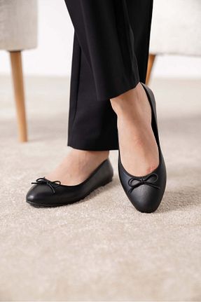بابت مشکی زنانه چرم مصنوعی öz se shoes - کد 786457893