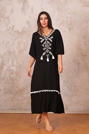 لباس مشکی زنانه بافتنی Markano - کد 816444172