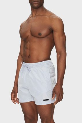 شلوارک ساحلی طوسی مردانه پلی استر Calvin Klein - کد 927599187