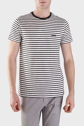 تیشرت سفید مردانه اسلیم فیت Calvin Klein - کد 928968647