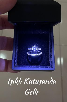 انگشتر نقره سفید زنانه زیرکن CARAT STONE - کد 817037018