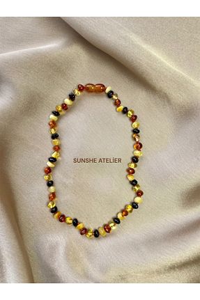 گردنبند جواهر رنگی زنانه سنگ طبیعی Sunshe Atelier - کد 867008162