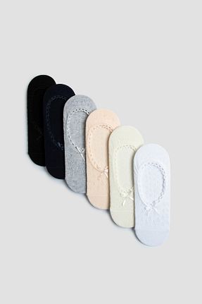 جوراب آبی زنانه پنبه ای MEM SOCKS - کد 682048450