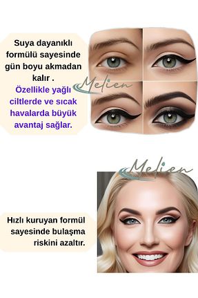 خط چشم مشکی دارد Melien - کد 929015855