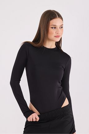 بادی مشکی زنانه یقه دوچرخه Scorp - کد 917824176
