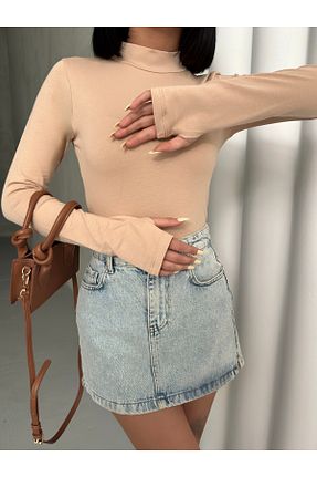 بادی حجاب رنگی زنانه پنبه ای Lunamiratto - کد 931020840