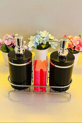 جا صابونی مشکی اکریلیک Makri - کد 928796750