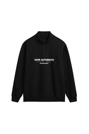 سوئیشرت مشکی مردانه چاپی Vans - کد 812876858