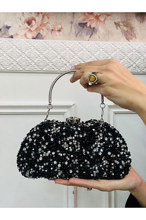 کیف مجلسی مشکی زنانه کوروکو Çanta Trend - کد 927377663