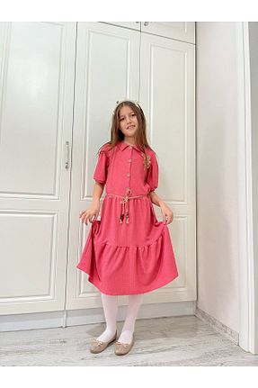 لباس صورتی بچه گانه بافت Tosyalı Burak Bebe - کد 889700067