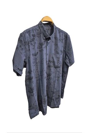 پیراهن سایز بزرگ آبی مردانه سایز بزرگ Vessimo - کد 928873359