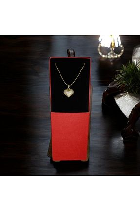 گردنبند استیل ( فولاد ) زرد زنانه استیل (فولاد) Mesan Accessory - کد 898008971
