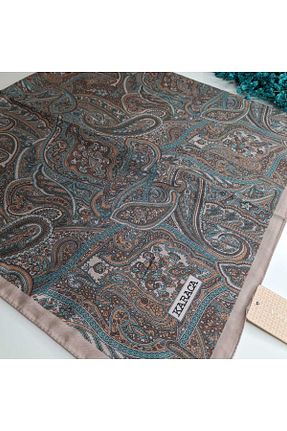 روسری نباتی پلی استر Karaca - کد 928871432