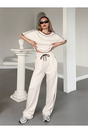 ست کرمکن اسپرت بژ زنانه Ter Tutmayan estilowear - کد 929064707