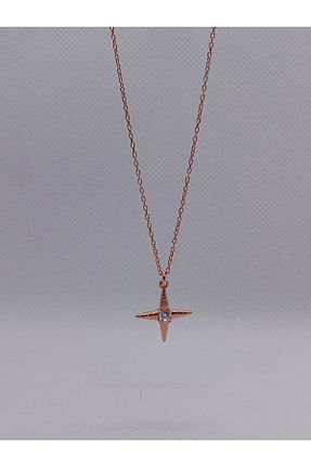 گردنبند نقره صورتی زنانه 925 عیار Kjewelry - کد 928894824