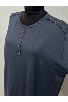 بلوز طوسی زنانه ساده ÖZDEV - کد 928902658