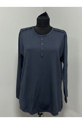 بلوز طوسی زنانه ساده ÖZDEV - کد 928902658