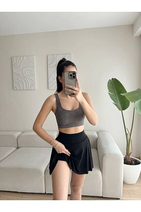 دامن رنگی زنانه پنبه ای Zoom Butik - کد 928899131