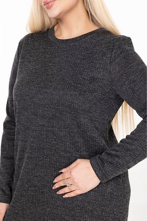 ست بالاتنه و پائین تنه طوسی زنانه تریکو Eceyaman moda - کد 929068718