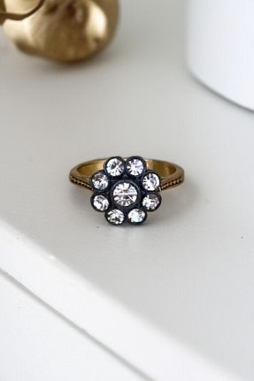 انگشتر جواهر سفید زنانه زیرکن FAYRA ACCESSORIES - کد 848494025