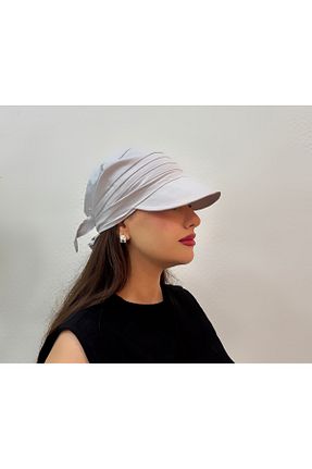 کلاه طوسی زنانه پنبه ای CapZone - کد 928904554