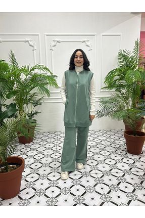 جلیقه حجاب سبز زنانه اسلیم Butik - کد 921937566